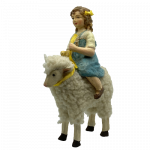 kislány és a bárány
